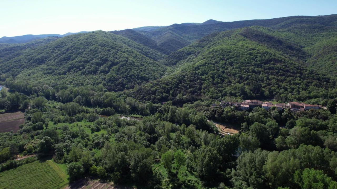 Villa Les Martinets-Piscine-Jacuzzi-Voie Verte-Gorges D'Heric-Massif Du Caroux Mons Olargues 34600 Le Poujol-sur-Orb Exteriör bild